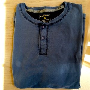 RuffHewm Well-Worn long sleeve cotton shirt size L